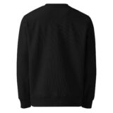 Sweatshirt noir run brunch crew back